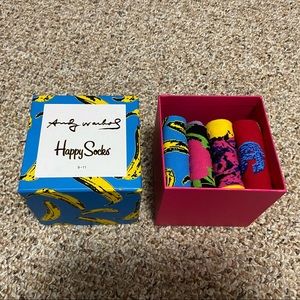 Happy Socks limited edition Andy Warhol socks